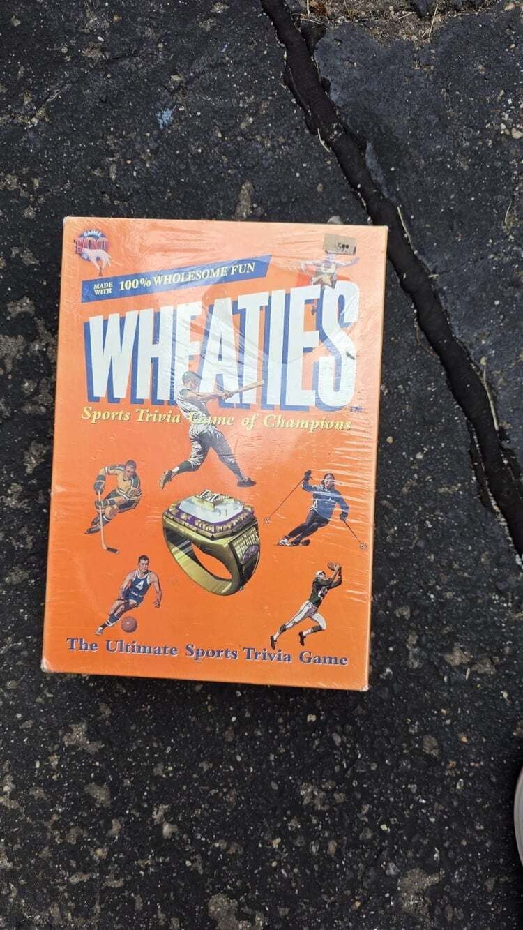 Wheaties Sports Trivia Game of Champions Board Game Brand New Factory Sealed